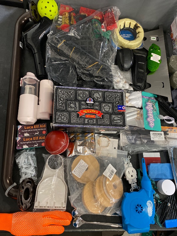 Photo 1 of  40 Item Bundle Electronic Accessories, Home Appliance & Parts, Outdoor Grill, Bath & Body, Home Essentials, Sports Equipment, Home Parts Electrical, Beauty Accessories, Hair Care, Jewelry, Home & Kitchen ,  Home Hardware, Home Decor, Cleaning Supplies
__