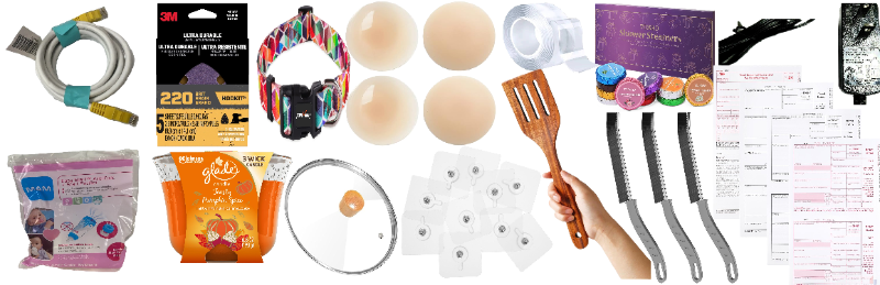 Photo 1 of 16 Item Bundle {Cleaning Supplies, Office Supplies, Baby Feeding, Kitchen & Dining, Home Decor, Hardware, Car Accesories, Tools & Equipment, Dog Supplies,Beauty Accessories} 
________________________________________________________________________________