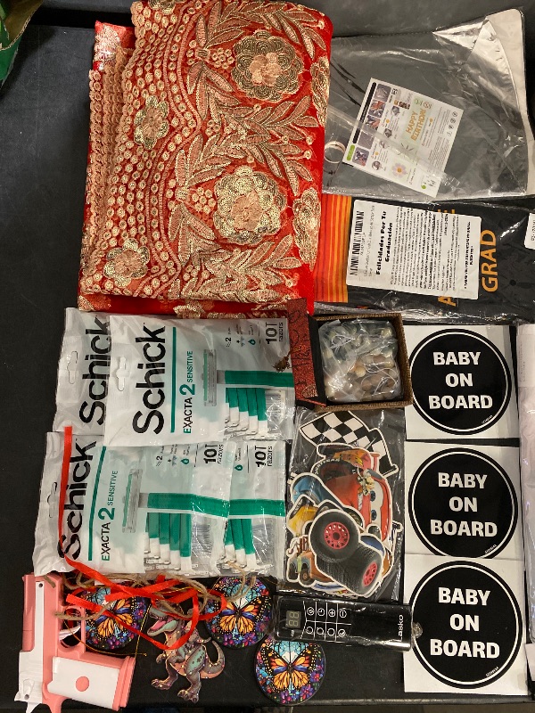 Photo 1 of 23 Miscellaneous Bundle : Types Of Items In Bundle - Electronic Accessories, Toys & Games, Bed & Bath, Seasonal & Party Supplies, Automotive Accessories, Kitchen & Dining, Home Decor, Hardware 
