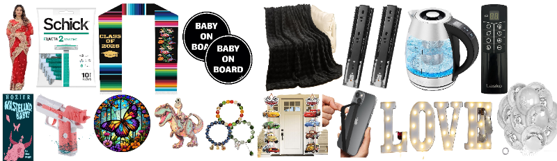 Photo 1 of 23 Miscellaneous Bundle : Types Of Items In Bundle - Electronic Accessories, Toys & Games, Bed & Bath, Seasonal & Party Supplies, Automotive Accessories, Kitchen & Dining, Home Decor, Hardware 
