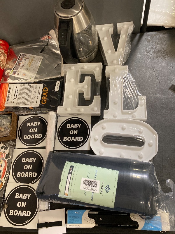 Photo 1 of 23 Miscellaneous Bundle : Types Of Items In Bundle - Electronic Accessories, Toys & Games, Bed & Bath, Seasonal & Party Supplies, Automotive Accessories, Kitchen & Dining, Home Decor, Hardware 
