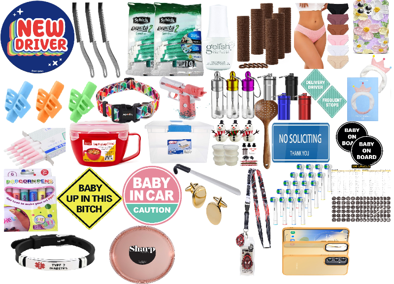 Photo 1 of 32 Items Miscellaneous Bundle | Cleaning Supplies, Seasonal & Party Supplies, Phone Accessories, Beauty Accessories, Kitchen & Dining, Women's Clothing, Car Accessories, School & Office Supplies, Arts & Crafts & Sewing, Bed & Bath, Storage & Organization