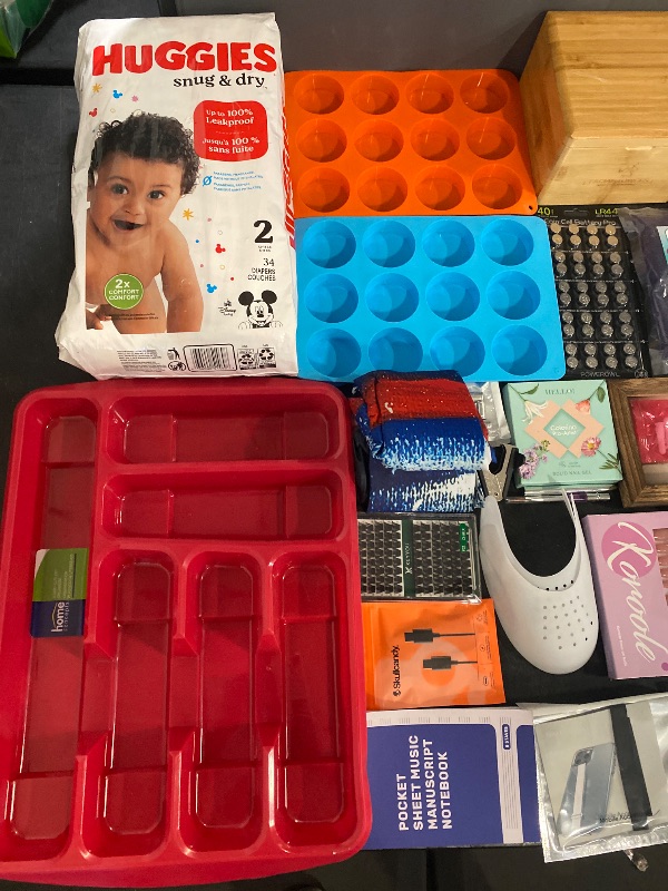 Photo 1 of 34 Item Miscellaneous Bundle | Baby Diapering, Kitchen & Dining, Car Accessories, Beauty Accessories, Phone Accessories, Music, Jewelry, Health & Household, Home Decor, Hardware, Bed & Bath, Toys & Games
