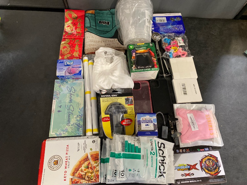 Photo 1 of 27 Item Miscellaneous Bundle | Pet Supplies, Bed & Bath, Computer / Phone Accessories, Pantry, Hair care, Men's clothing, Home Decor, Toys & Games, Kitchen & Dining, Seasonal & Party Supplies, Outdoor Farming Tools, Office Supplies