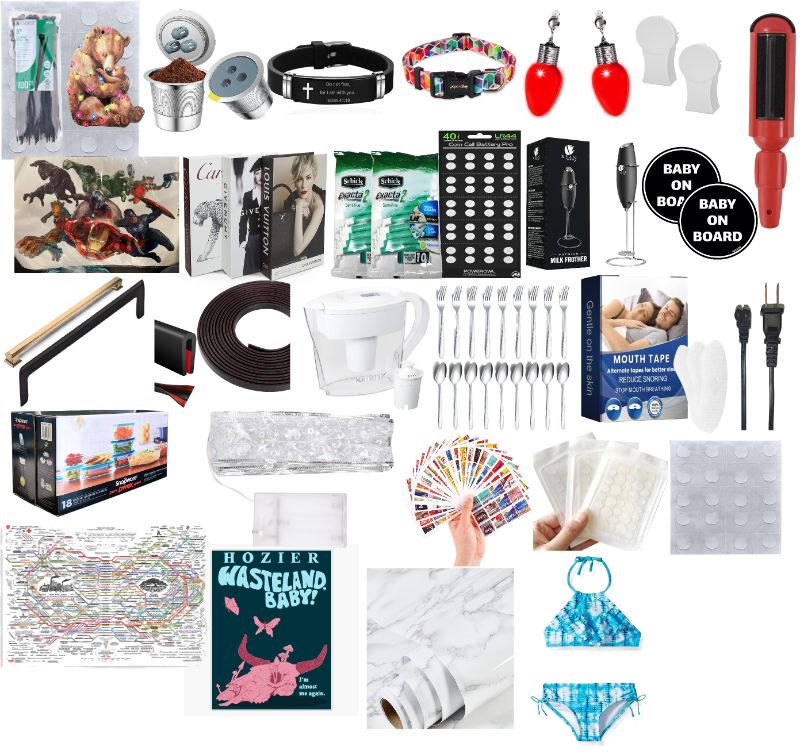 Photo 1 of 29 Item Miscellaneous Bundle | Hardware, Seasonal & Party Supplies, Kitchen & Dining, Cleaning Supplies, Storage & Organization, Hair Care, Woman's Clothing, Pet Supplies, Home Decor, Electronic Accessories