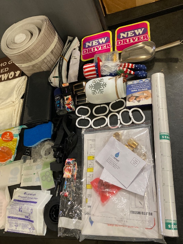 Photo 1 of 34 Item Miscellaneous Bundle | Car Accessories, Home Decor, Toys & Games, Bed & Bath, Hair Care, Swimming Gear, Electronic Accessories, Kitchen & Dining, Pet Supplies, Cleaning Supplies, Hardware, Medical Supplies & Equipment
