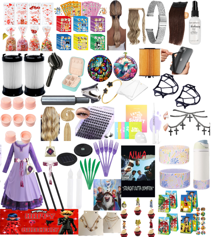 Photo 1 of 37 Item Miscellaneous Bundle : Beauty Accessories, Jewelry, Toys & Games, Costumes & Accessories, Kitchen & Dining, Electronic Accessories, Automotive Accessories, Home Decor, Patio & Garden, Hardware