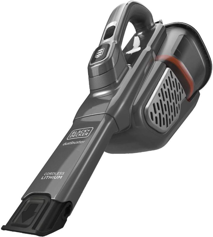 Photo 1 of BLACK+DECKER Dusbuster Handheld Vacuum, Cordless, Gray (HHVK415B01)