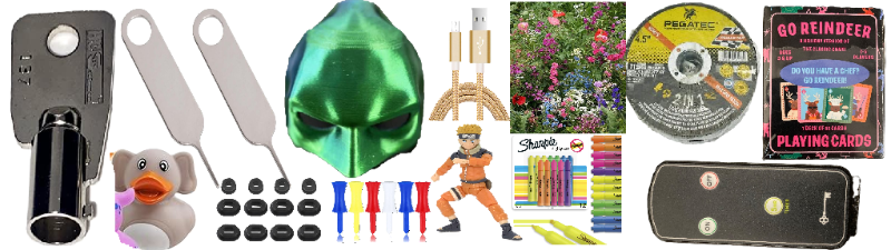 Photo 1 of 13 Item Miscellaneous Bundle  | Arts & Crafts & Sewing, Toys & Games, Electronics Accessories, Hardware, Lawn Care, Pet Supplies, Outdoor Recreation