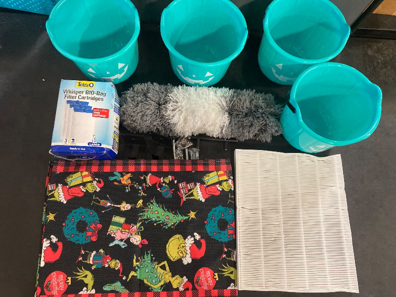 Photo 1 of 10 Item Miscellaneous Bundle | Seasonal & Party Supplies, Hardware, Cleaning Supplies, Pool Supplies, Appliance Parts