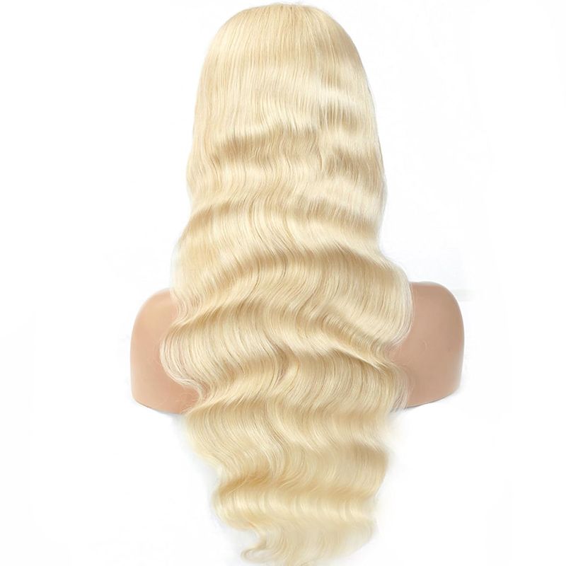 Photo 1 of 613 Lace Front Wig Human Hair 200% Density Blonde Wig Human Hair 13x4 Body Wave Lace Front Wigs Human Hair Pre Plucked with Baby Hair 12A Grade Blonde HD Full Lace Frontal Wig for Women