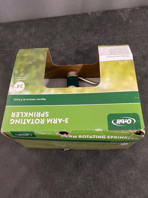 Photo 1 of 3-Arm Metal Sprinkler with Wheel Base (3-Arm Sprinkler)