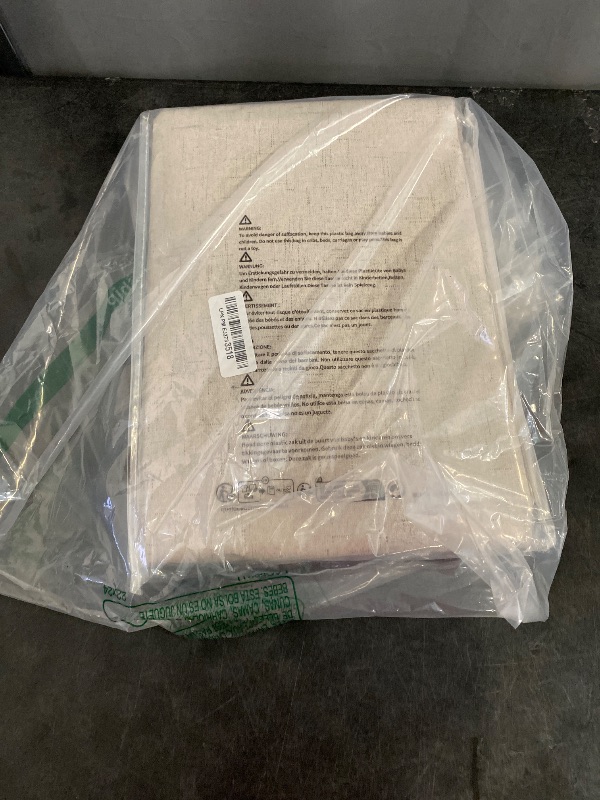 Photo 1 of H.VERSAILTEX Blackout Drapes Linen Blackout Curtains 84 inch Length 2 Panels Set, 100% Blackout Thermal Insulated Textured Curtain Anti-Rust Grommet Curtains with White Liner, Stone