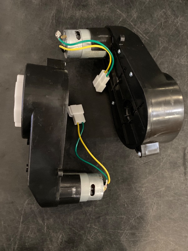 Photo 1 of 2Pcs 12V Powered Wheels Gearbox with High Torque Powered Wheels Motor Upgrade RS550 40000RPM Drive Engine High Speed Electric Gearbox for Kids Ride On Toys Car Gearbox