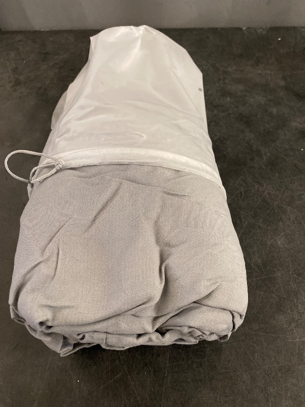 Photo 1 of Grounding Sheets, Queen Size, 94% Organic Cotton, 6% Conductive Silver, Fitted, 60"x80"x15", Gray with 15 Ft Cord
