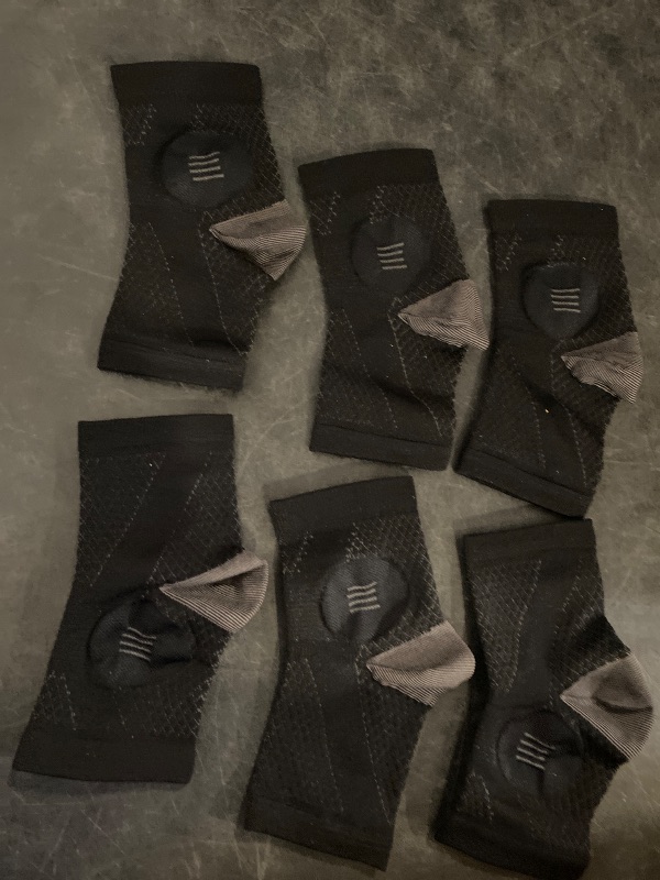 Photo 1 of XL 3Pairs Neuropathy Socks - Soothe Relief Compression Socks 20-30 mmHg - Comprex Ankle Sleeves for Arch Support, Achilles Tendonitis, and Foot Pain Relief