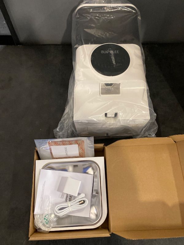 Photo 1 of Automatic Cat Feeder with App Control,4L Large Capacity Cat Food Dispenser, Battery Backup&Manual Mode-Triple Sealed Lock,Stainless Steel Bowl for Dry/Kibble Food,Smart Scheduling&Offline Feeding