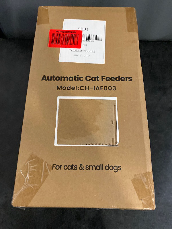 Photo 1 of Automatic Cat Feeder with App Control,4L Large Capacity Cat Food Dispenser, Battery Backup&Manual Mode-Triple Sealed Lock,Stainless Steel Bowl for Dry/Kibble Food,Smart Scheduling&Offline Feeding