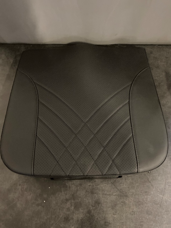 Photo 1 of Premium Car Seat Cushion, Memory Foam Driver Seat Cushion to Improve Driving View- Coccyx & Lower Back Pain Relief - Seat Cushion for Car, Truck, Office Chair (Black)