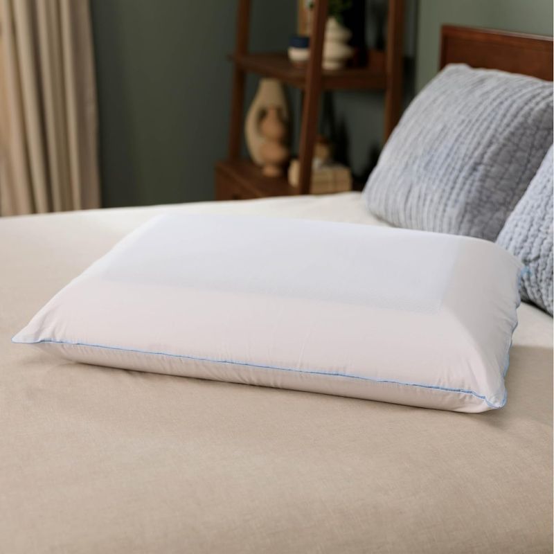 Photo 1 of Tempur-Pedic TEMPUR-Cloud Dual Cooling Pillow, Queen (Pack of 1), White
