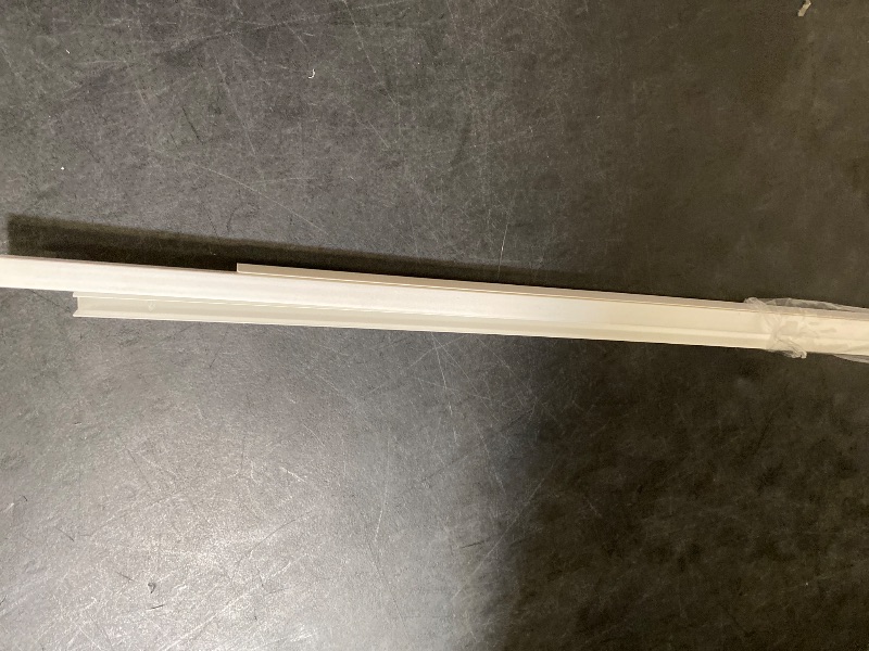 Photo 1 of Outwater Plastics White 1/2'' Styrene Plastic U-Channel/C-Channel 48 Inch Lengths (Pack of 3)