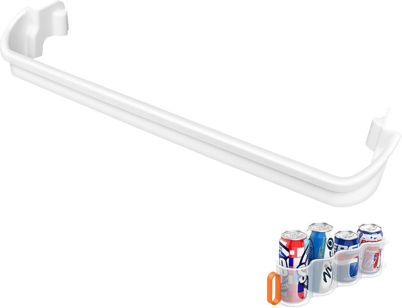 Photo 1 of UPGRADED 240535201 Refrigerator Door Rack Bar Replacement Compatible with Frigidaire Kenmore Refrigerator Door Shelf Replacement Parts AP3214686, AH734991,FRT17B3AZB, LFHT1513LW0,FRT15 Door Shelf Rack