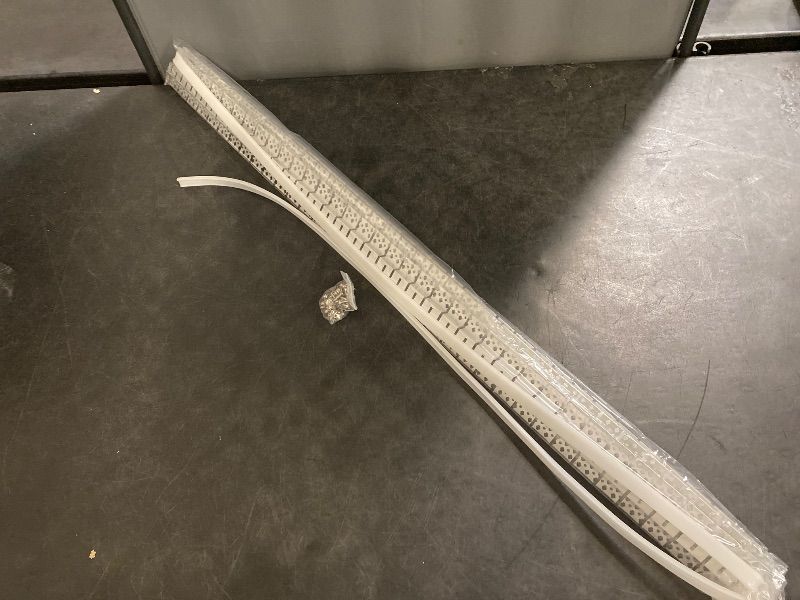 Photo 1 of Spotless Plaster in Recessed Flexible Drywall LED Channel Fully Bendable LED Aluminum Profile Track for Custom LED Strip Lighting Solutions, 3.28ft x 3 Pcs (P5615 Inside width 12.5mm/0.5""), Silver