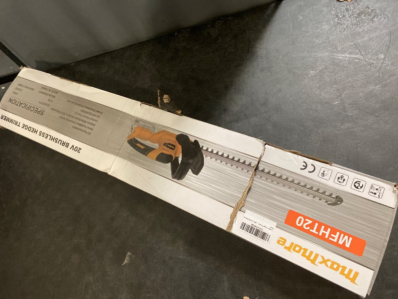 Photo 1 of MaxMore Cordless Hedge Trimmer, Compatible with DeWALT 20V Max Battery (Tool Only) Electric Brushless Hedge Shear with 22-Inch Blade & 1500RPM Speed & Safety Lock, Lightweight & Handheld for Lawn Yard