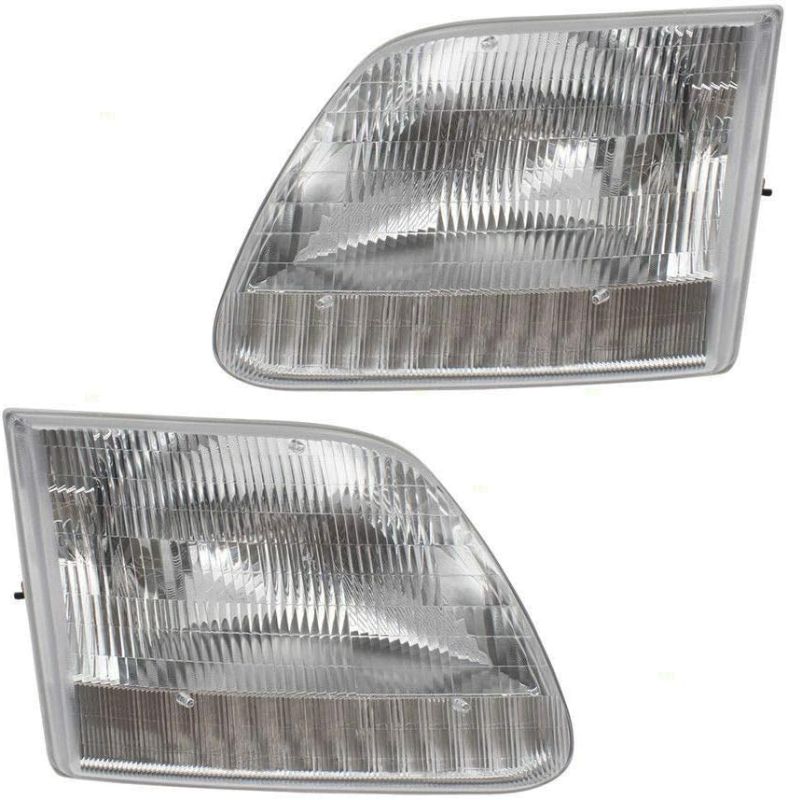 Photo 1 of 1997-2003 F150 Headlight Driver & Passenger Side Left/Right Hand LH RH - 3L3Z13008CA FO2503139