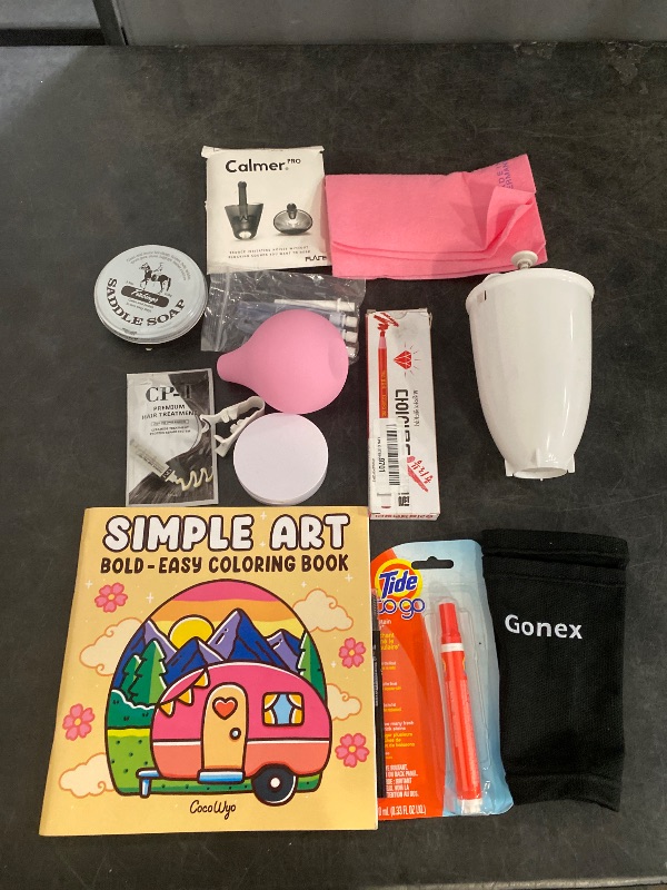 Photo 1 of 12 Item Miscellaneous Bundle | Health and Wellness, Cleaning Supplies, Arts & Crafts & Sewing, Books & Music & Media, Kitchen & Dining, Beauty Accessories, Hair Care