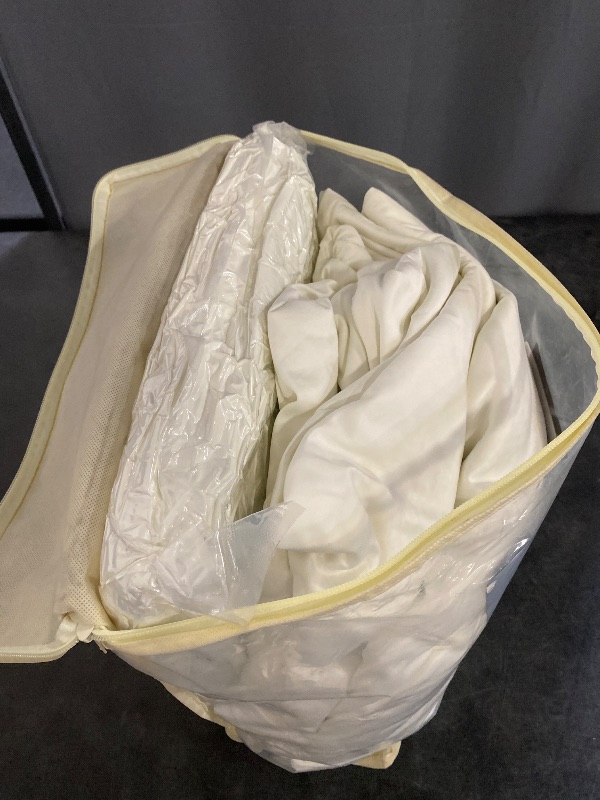 Photo 1 of 50ft×10ft Ivory Wrinkle Free Backdrop Curtains for Parties,10 Panels 5×10 ft Thick Silky Polyester Ivory Photo Backdrop Drapes Curtain for Wedding Birthday Baby Shower Photography Home Decor