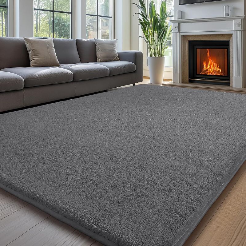 Photo 1 of Sour Lemon 9x12 Area Rugs for Living Room, Soft Large Area Rug Fluffy Rugs for Bedroom?Machine Washable Area Rug Non Slip Carpet Rug for Living Room Playroom Kids Room Home Decor