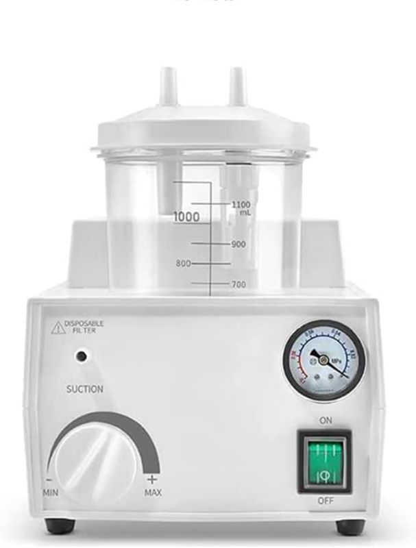 Photo 1 of 1000ml Portable Veterinary Suction Machine for Home Use 110V