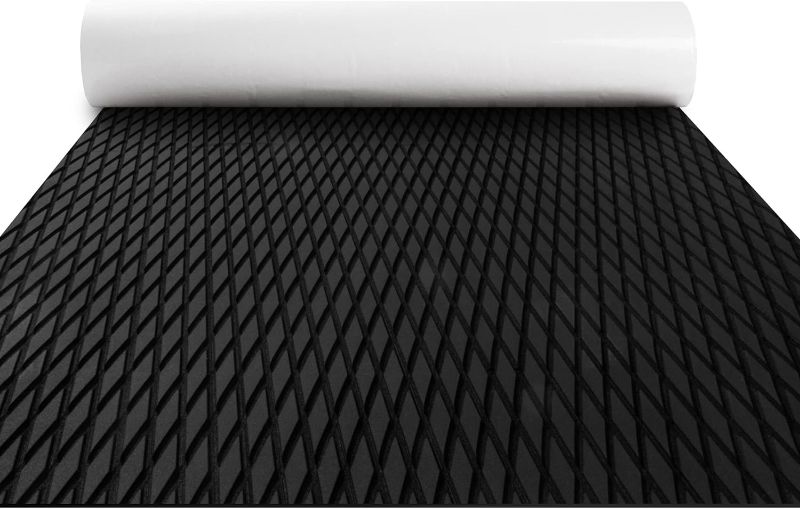 Photo 1 of Boat Flooring EVA Foam Boat Decking Camo Marine Flooring Self-Adhesive Marine Mat for Motorboat RV Yacht Kayak 94.5" x 23.6"