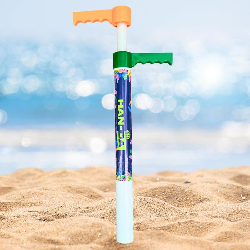 Photo 1 of Beach Umbrella Sand Anchor - Portable Sand Remover & Digger Tool, Must-Have Beach Accessories for Firm Holes, Essential Beach Stuff, Alternative to Sand Auger