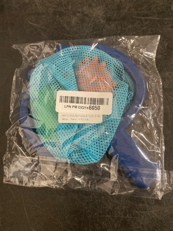 Photo 1 of Baby Bath Toys 1 Pcs Crab Animals Fishing Net with 2 Pcs Water Floating Sea Animals Crab Toys, Bathroom Pool Water Floating Accessory Duck Crab Frog Fishing Play Set for Toddlers