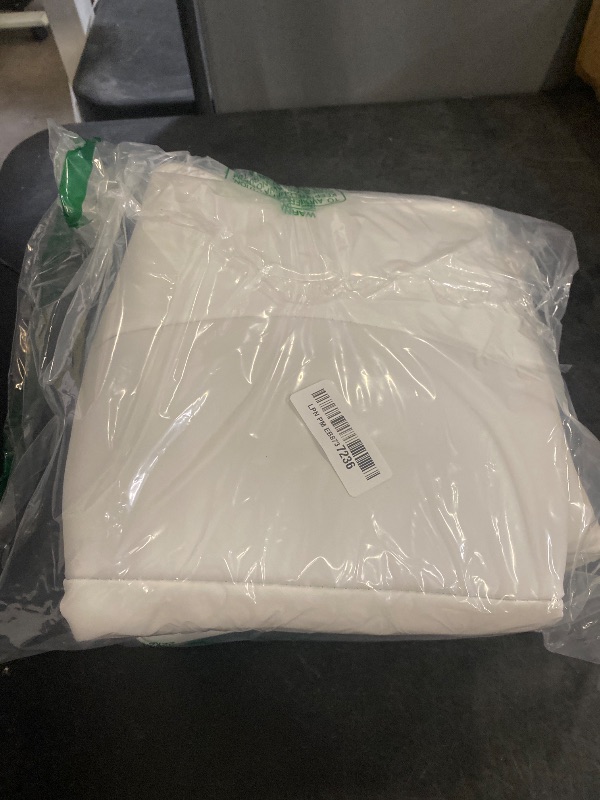 Photo 1 of Sxikin Car Seat Covers Front 2PC Bottom Seat Cover Fit for 2020-2023 Tesla Model 3 and 2020-2024 Model Y,White Car Accessories Interior