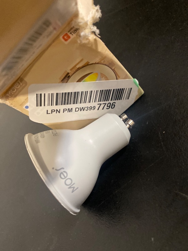 Photo 1 of MOES Matter Smart GU10 LED Light Bulbs, Color Changing WiFi Smart Bulbs, 2700K-6500K CW& RGB Dimmable, Smart Life Remote Control, Work with Apple Homekit/Alexa/Google Home, 400lm 5W 1 Pack