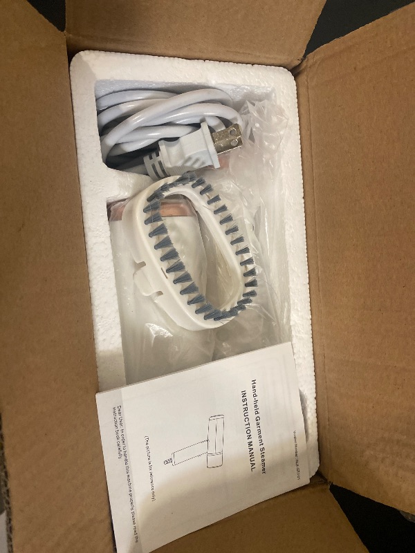 Photo 1 of Portable Handheld Steam Garment Steamer Foldable: Effortless Wrinkle Clothes Steam Iron Removal 20-Second Fast Heat-up, 1200W, 120ml Water Tank for Home & Travel