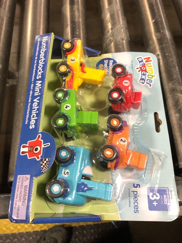 Photo 1 of hand2mind Numberblocks Mini Vehicles, Counting Cars, Race Car Toys, Play Figure Playsets, Mini Cars, Small Figurines for Kids, Numbers for Toddlers, Math Toys, Stocking Stuffers for Kids 3-5