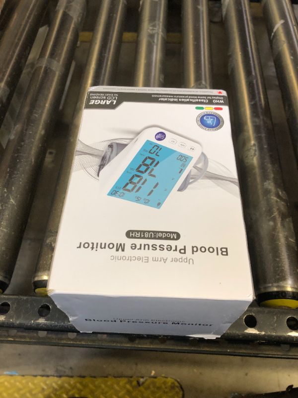 Photo 1 of Blood Pressure Monitor-Automatic Blood Pressure Machine XL Cuff for Big Arms 13-21”-Medium/Large Cuff 9"-17" Extra Large Backlit LCD Two User 1000 Mem (Blue