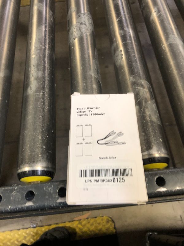 Photo 1 of RayHom USB Rechargeable 9v Lithium Batteries - 4-Pack 9 Volt Li-ion Battery for Smoke Detector, with 2 USB-C 2-in-1 Charging Cable, High Capacity 1300 mAh, Quick Charges 2 Hours, Over 1000+ Cycles