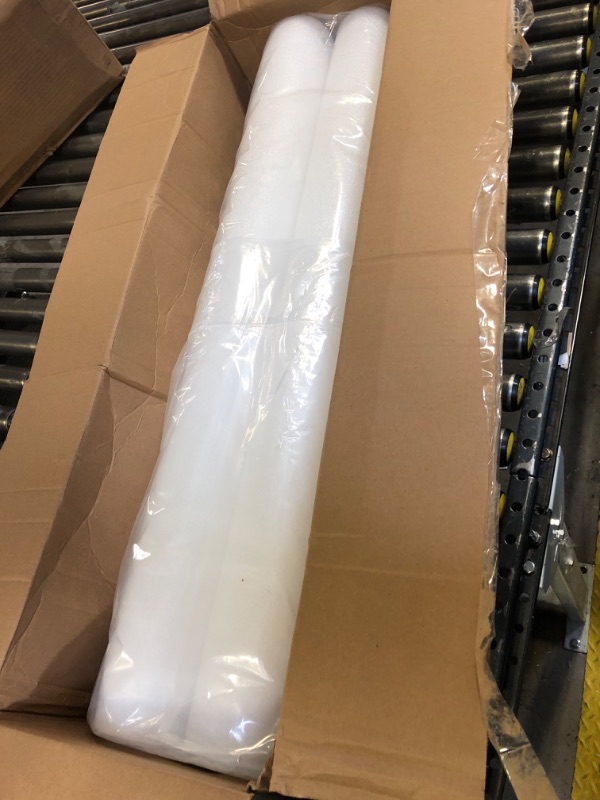 Photo 1 of 4 Pcs Hanaive 40 Inch x 4.1 Inch Jumbo Pool Noodles Bulk Pool Noodles Foam Large Pre Slit Clamp Foam Protection Foam Tube Swim Noodles for Swimming Floating Craft Projects Padding Bumper (White)