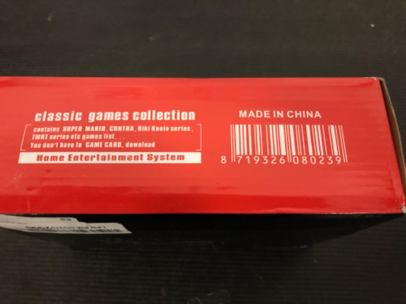 Photo 1 of Super Retro Game Console Classic Mini HDMI System with Built in 821 Old School Video Games, Super Classic System, Plug and Play