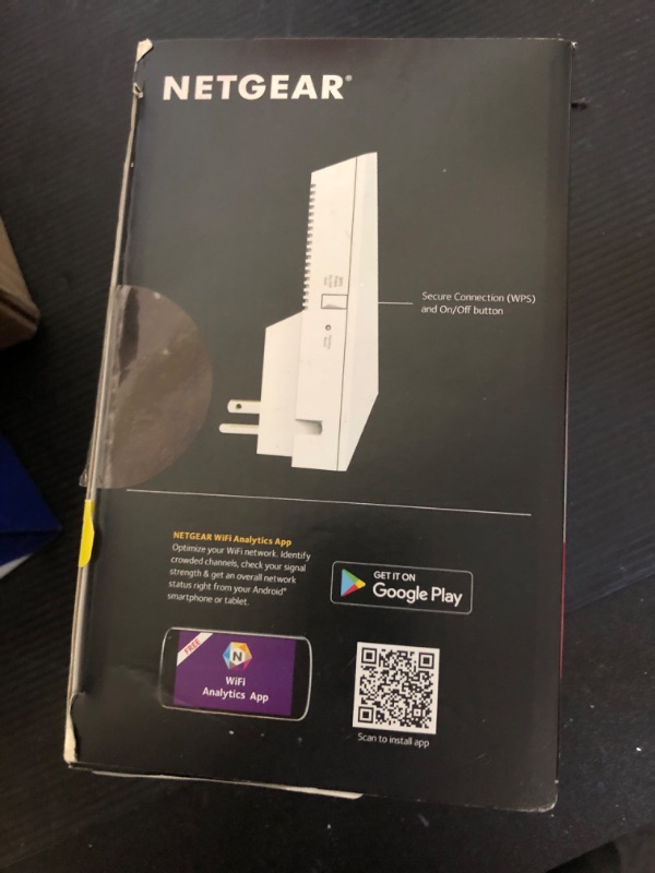 Photo 2 of NETGEAR Nighthawk Mesh X4S WiFi Mesh Extender - Build your own whole home mesh WiFi to eliminate dead zones (EX7500)