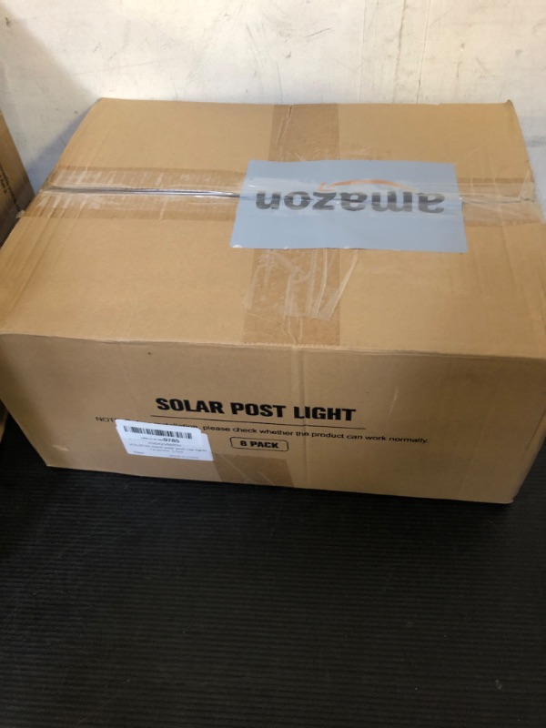 Photo 1 of VOLISUN Solar Post Cap Lights Outdoor 8Pack, with Edison LED Bulbs, Fence Post Lights Solar Powered for Garden Fence Deck Mailbox Yard Porch, 2 Brightness Setting, Fits 4x4 5x5 6x6 Post(Slate Black)