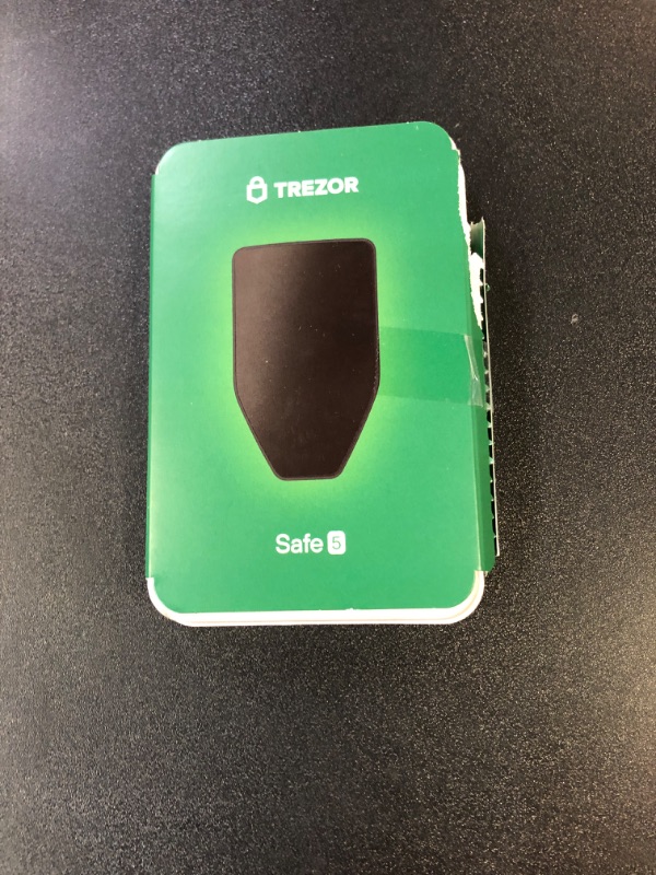 Photo 1 of Trezor Safe 5 - Crypto Hardware Wallet with Secure Element & Passphrase, Color Touchscreen and Haptic Feedback, Protect Your Bitcoin and Digital Assets (Green Beryl)