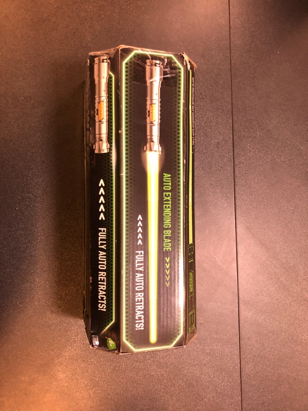 Goliath Power Saber Energy Blade Green First Ever Automatic Saber Auto ...