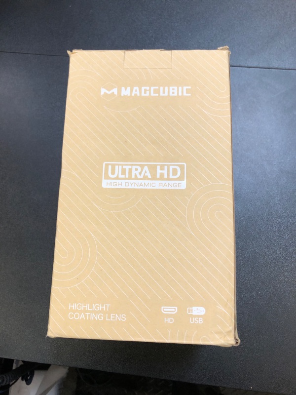 Photo 1 of Portable Mini Projector with WiFi 6 and Bluetooth, Magcubic Native 1080P Auto Focus Smart Video Projector Support 4K, Outdoor Movie Projector Short Throw Home Theater Projector with Android 11