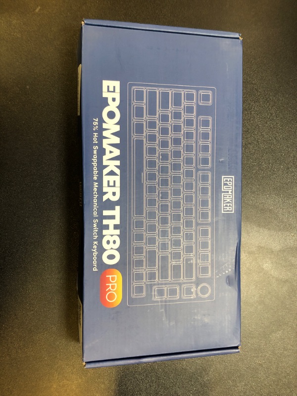 Photo 1 of EPOMAKER TH80 Pro Wireless Barebones Keyboard Kit, 75% Hot Swap Mechanical Keyboard Kit, Bluetooth 5.0/2.4GHz/Wired RGB Gaming Keyboard, South-Facing LEDs for Win/Mac/PS5/PS4/Xbox (Black)